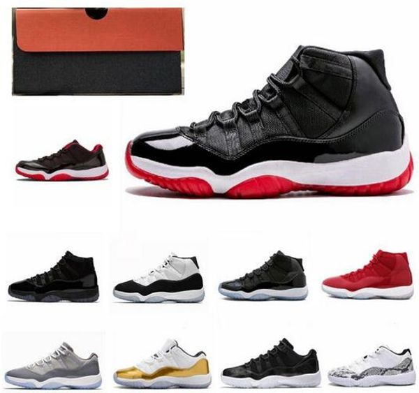 

with box 11 space jam new bred 45 new concord basketball shoes men women shoes 11s red navy gamma blue 72-10 sneakers