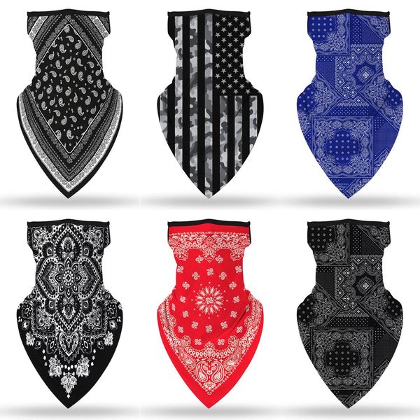 

ojfas stock headwear sport fishing skull bicycle neck scarf bandanas shield face mask headband bandana 3d ring scarf bicycle balaclava, Black
