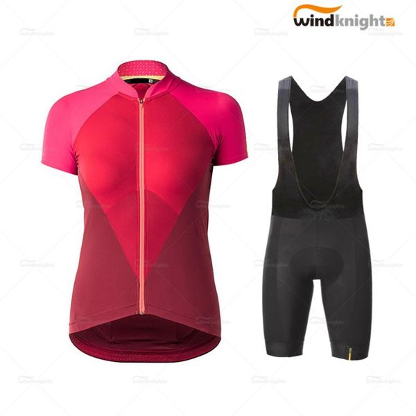 

cycling clothing set women short sleeve summer cycle jersey suit mavice sequence 19d gel bib short roupa ciclismo feminina, Black;blue