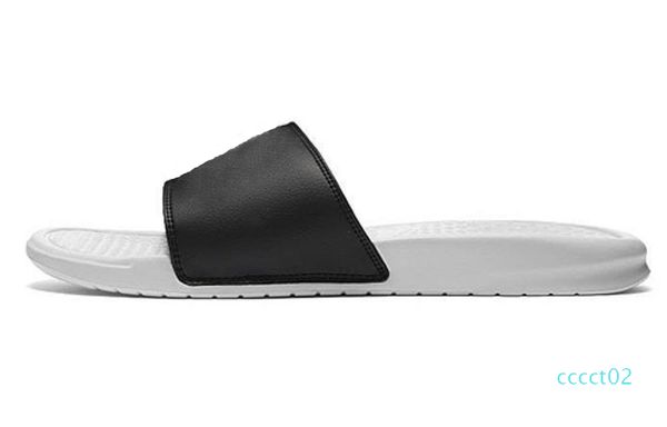 

benassi luxury designer women men summer rubber sandals beach slide fashion scuffs slippers indoor outdoor shoes size 11 2ct, Black