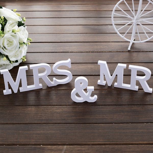 

wedding decoration table centerpieces mr and mrs decorative centerpiece wooden words in wood