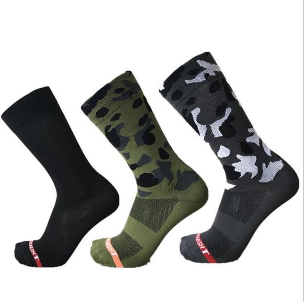 

sky knight professional sport socks breathable road bicycle socks outdoor racing cycling bashetball, Black
