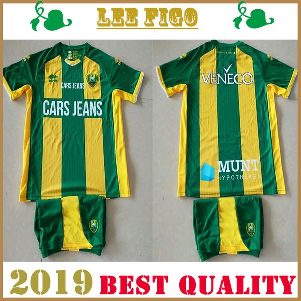 

2019 ado den haag soccer jerseys suit # meijers bjorn johnsen lex immers #19-20 ado den haag football shirts suit size:s-xxl, Black;yellow
