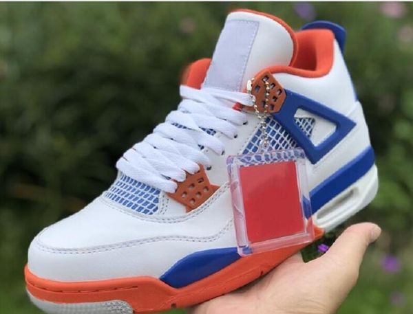 

high 4 white game royal orange mens designer basketball shoes new comfort iv fashion sports sneakers come with original box