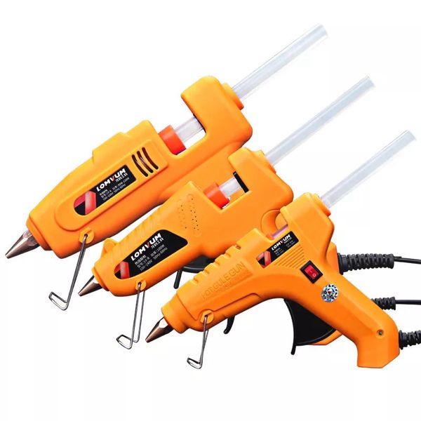 

lomvum 30w/80w/100w/80-120w/150w high temp melt glue gun graft repair heat gun pneumatic diy tools