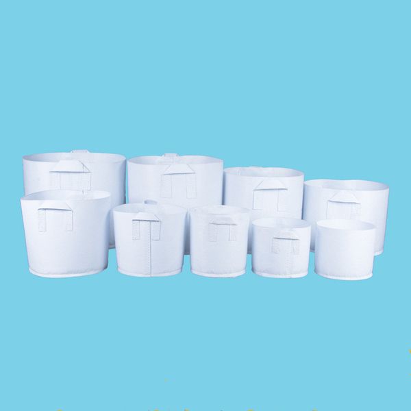 

Нетканые биоразлагаемые круглые ткани горшки Корень мешочек Посадка галлонов Ра