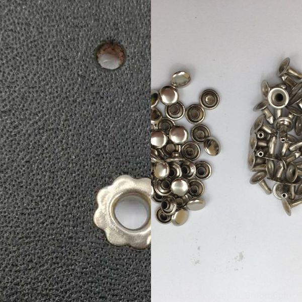 

belt belt tail reinforcement durable accessories air rivet accessory hole opener buckle screw tool pliers hole opener, Slivery;black