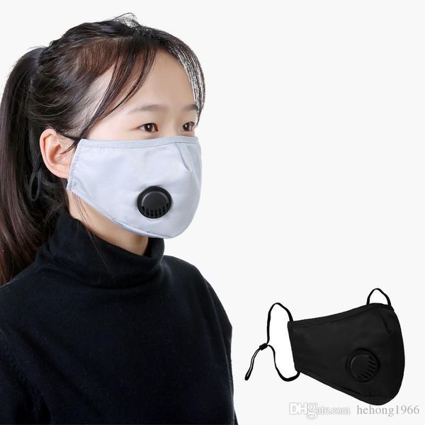

pm2.5 mouth mask mascherine of childs adults anti droplet outdoors respirators warm spring face masks with breathing valve 10lj e1