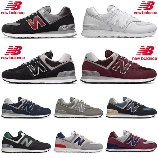 

Hot Sale running shoes 574 for men women black wine blue grey designer outdoor mens trainers casual jogging walking runner sports sneakers