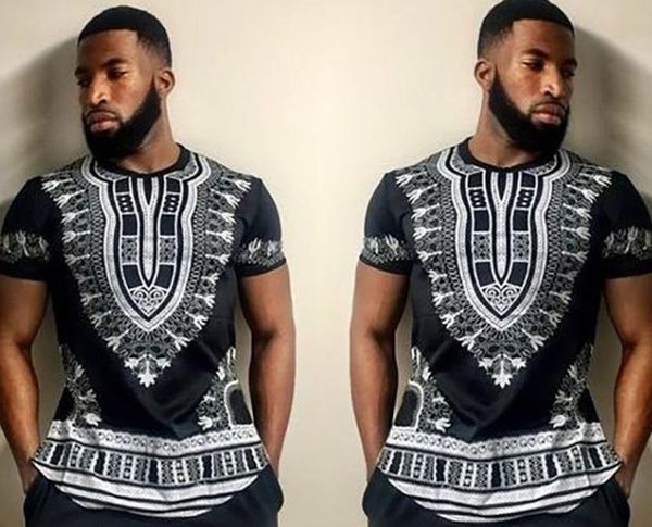 

летняя майка мужчины printed o шеи с коротким рукавом черная футболка casual tops tee размер s-3xl, White;black