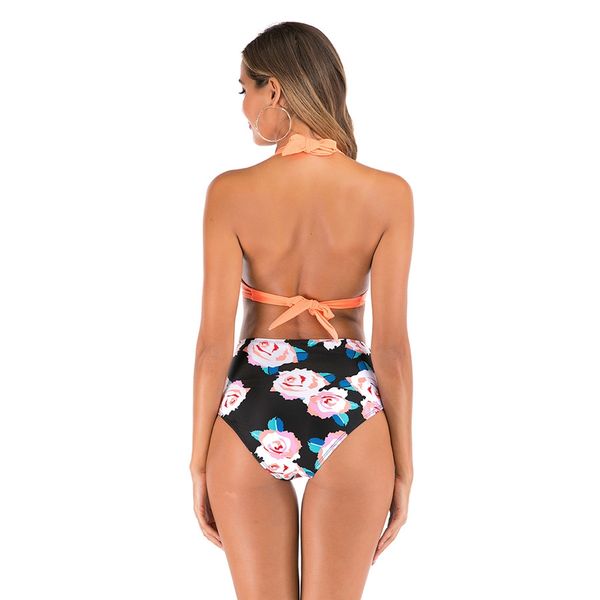 

women one 1pcs swimsuit leopard print swimwear bikinis backless bathing suit new summer beachwear female monokini#793, White;black