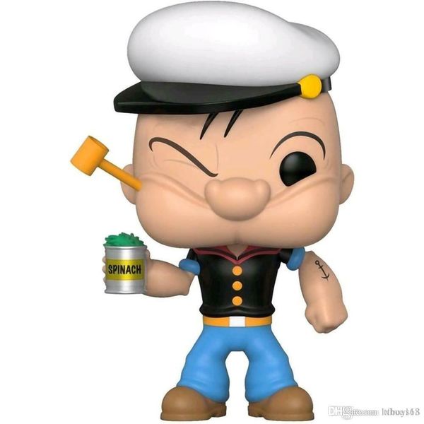 

kawaii kawaii 1шт funko pop popeye # 369 винил действие цифры коллекция модель игрушки для ребенка детские игрушки дар