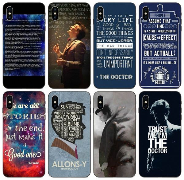 

[tongtrade] vintage doctor who quote case for iphone 8 7 6s 5s plus 11 pro x xs max galaxy s6 s7 edge huawei g8 g9 v20 p30 lg q stylus case
