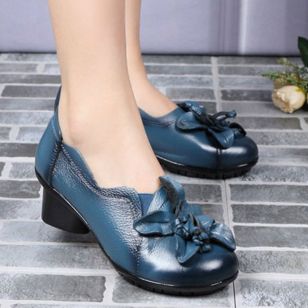 

shoes woman high heels ladies pumps genuine leather wedding shoes footwear pumps platform bottom red gladiator 511w, Black