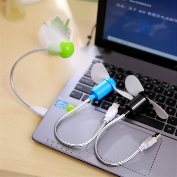 Mini USB Portable Flexible Cooling Fan for PC Computer Laptop Notebook Office UK