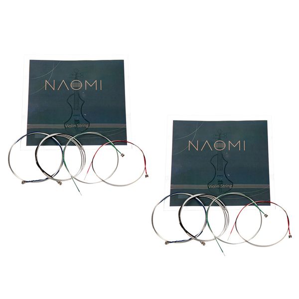 

2 set violin string e/a/d/g nickel strings set for 3/4 4/4 size violin