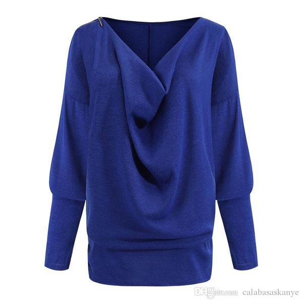 

осень женщины одежда дизайнер tshirts bat рукава женская сплошной цвет топы мода дамы повседневный тройники streetwear, White