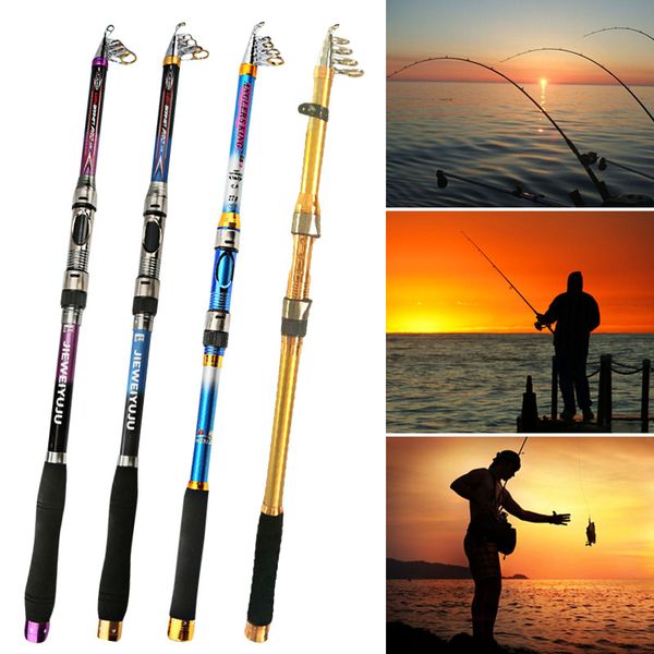 

portable fishing sea rod travel spinning pole reel 2.1/2.4/2.7/3.0/3.6m asd88