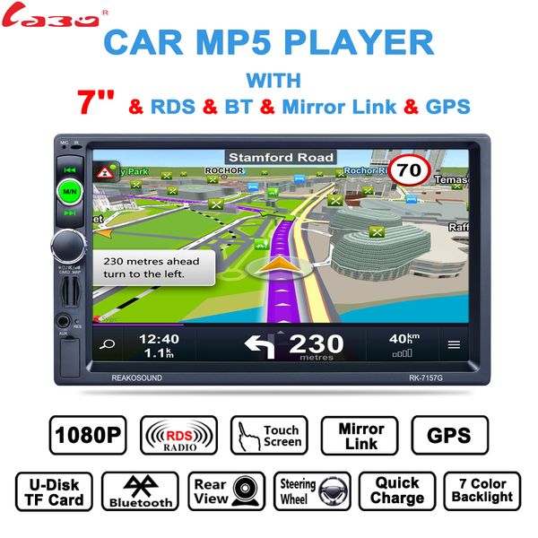 Acheter Nouveau 7 Pouces Hd Voiture Gps Navigation Fm Bluetooth Avin Carte Mise à Jour Gratuite Navitel Europe Sat Nav Camion Navigateurs