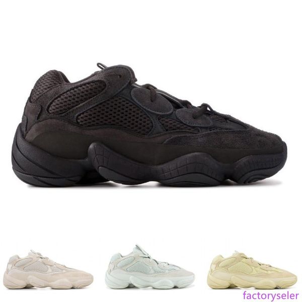 

salt desert rat 500 running shoes supper moon yellow black blush designer mens womens sneakers trainers cow leather 3m reflective