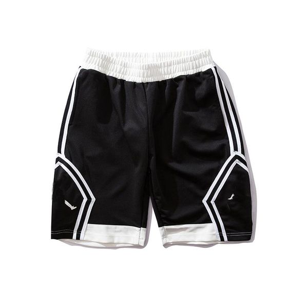 

новые дизайнерские шорты баскетбол мужские шорты для спорта новый бренд брюки мода tide jogger козел мужчины выстрел черный и белый, White;black
