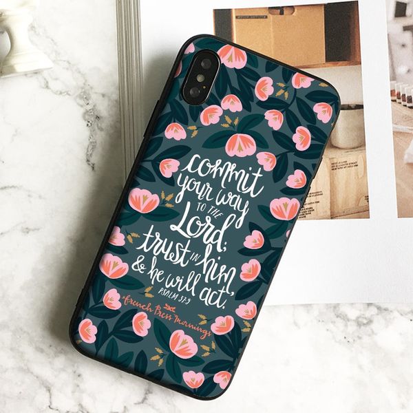 

coque luxury jesus quotes phone case for iphone 11 pro xs max xr 8 7 6s plus 5 se case soft black tpu silicone cover.