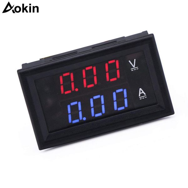 

2 шт. / лот 0.28 "led dc0-100 в 10a цифровой вольтметр амперметр 2in1 мультиметр 12 в / 24 в напряжение амперметр вольт ампер манометр панел