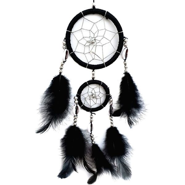 

handmade dream catcher with feathers car or wall hanging decoration ornament