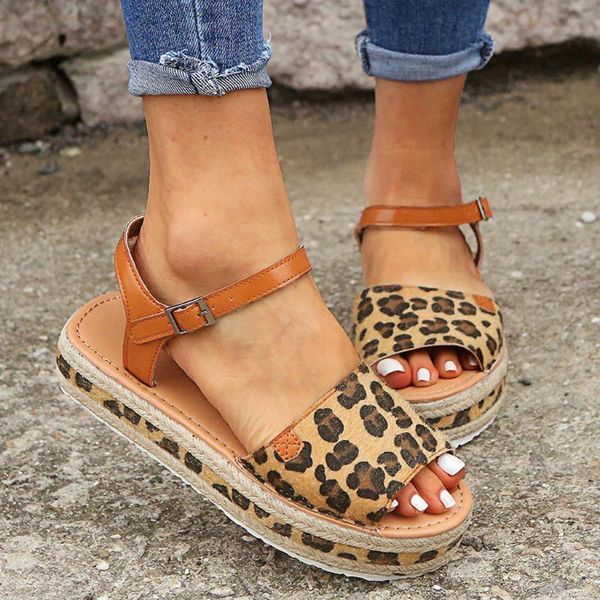 

women ladies fashion casual big size buckle platform wedges sandals roman shoes summer beach shoes in stocks dropshipping 2020, Black