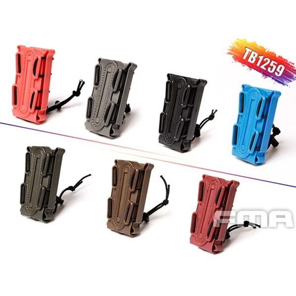 

fma 2019 outdoor tactical soft shell scorpion hunting mag magazine carrier bag for 9mm tb1259 bk / de / fg