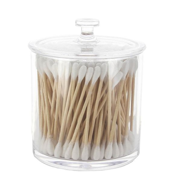 

3pcs storage jar bathroom cosmetic storage box organizer dried fruit chocolate storage box acrylic cans container other home decor