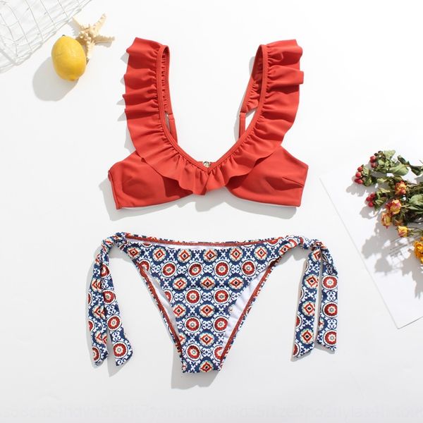 

new women's printed new women's bikini swimsuit printed swimsuit bikini, White;black