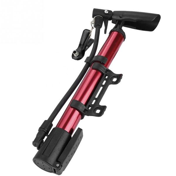 

mini bicycle inflator tire pump portable aluminum alloy mountain road bike air cycling tyre hand pressure bicycle parts