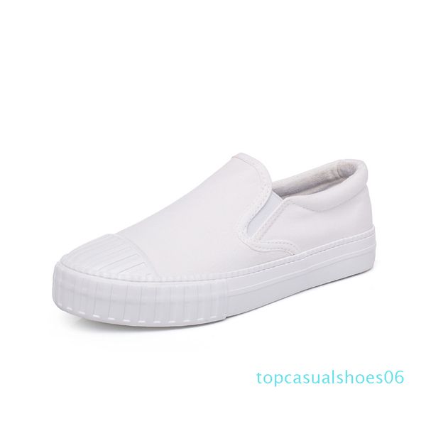 

plimsolls spring and summer breathable small white shoes, korean casual sports casual slip-on shoes, one generation 06t, Black