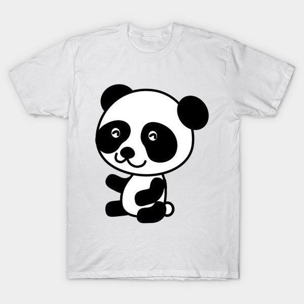 

men t-shirt belle panda tshirt women t shirt, White;black
