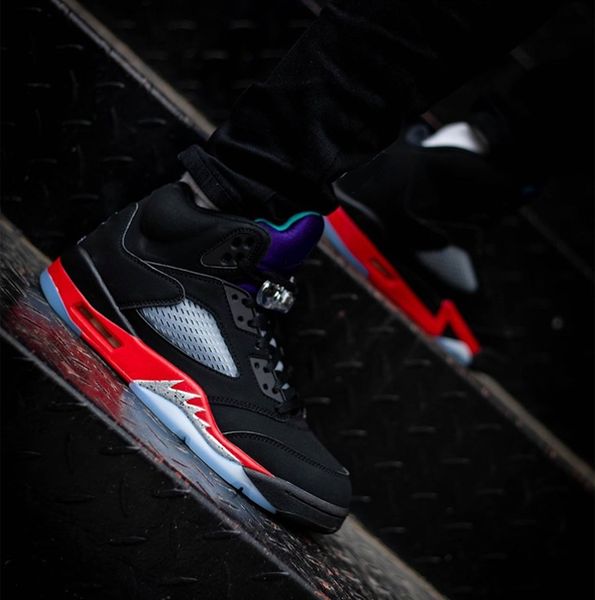 

exclusive 3 5 5s v combine classic styles basketball shoes se black fire red grape ice new emerald fashion sneakers