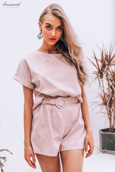 

solid ladies co ordinat jumpsuit romper women casual streetwear overalls playsuit shirt overalls short jumpsuit 2019, Black;white