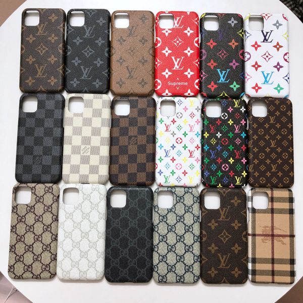

Топ дизайнер для iPhone 11 Pro Max XS XR X 8/7 Plus чехол для телефона задняя крышка монограмма брендинг для Samsung Galaxy S9 S10 Примечание 9 10 Shell A01