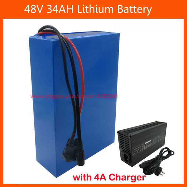 Caricabatteria 48v 48 Volt Scooter Elettrico E Scooter 3 Pin EURO UE 2 Spina