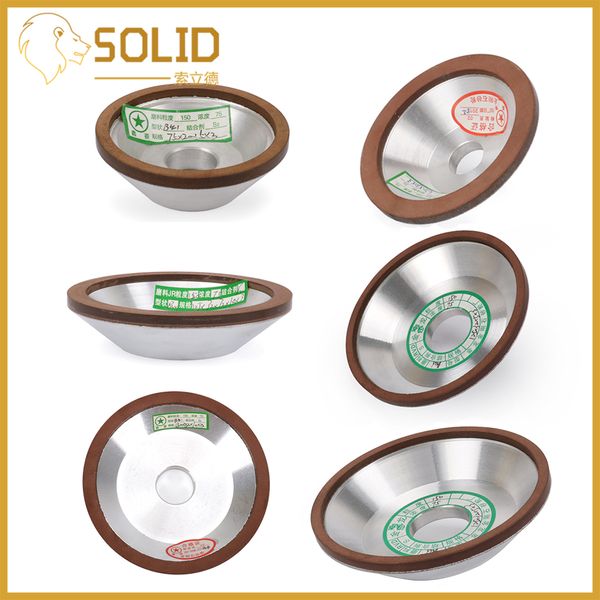 

1pc diamond grinding wheel cup grinding circle for tungsten steel milling cutter tool sharpener grinder accessories various size