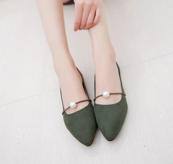 

single shoe women's large couple new women's low work doudou shoes in summer, autumn and winter 2020, Black