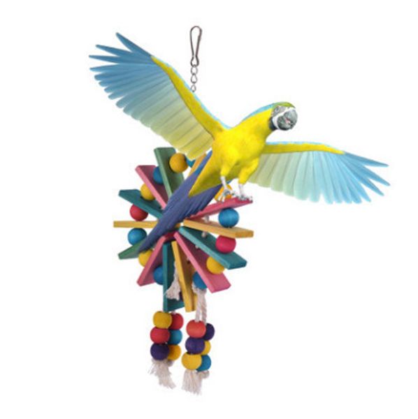 

toy supplies bird cage cockatiel feeder parrot colour wood gnaw toys nibble bite price chicken