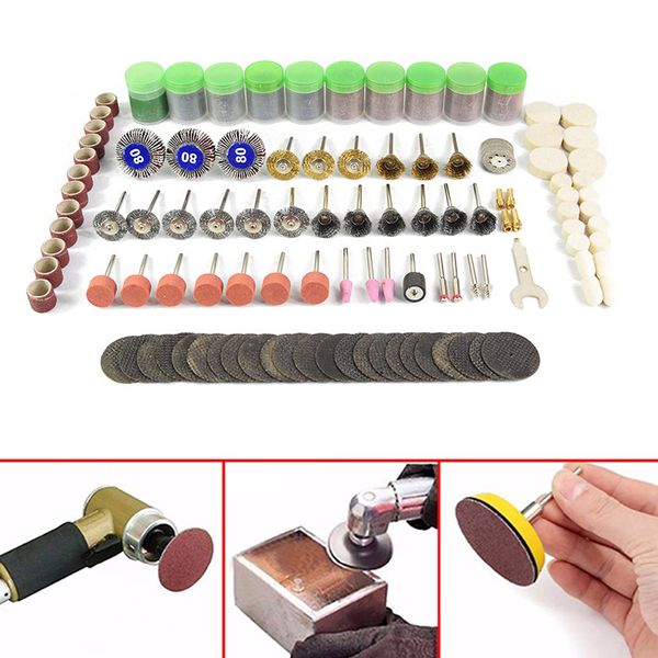 

372pcs rotary tool kits accessory bit set suit 1/8" shank grinding polishing for rotary machine