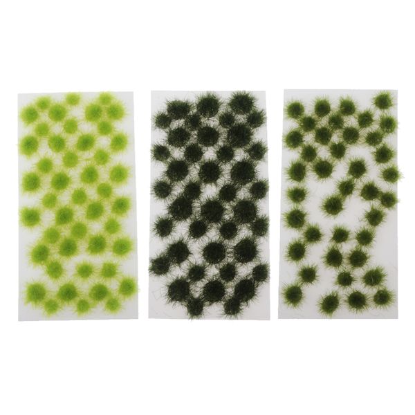 

120pcs 5mm miniature tuft of grass landscape model