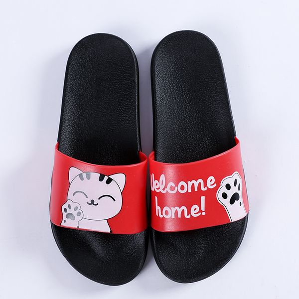 

2019 summer women slippers gladiator beach flat animals outdoor slippers fashion female ladies footwear women shoes adg58, Black
