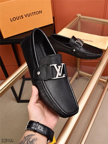

fashion men casual loafers moccasins men shoes casual pu leather breathable slip on boat shoe men chaussures hommes, Black