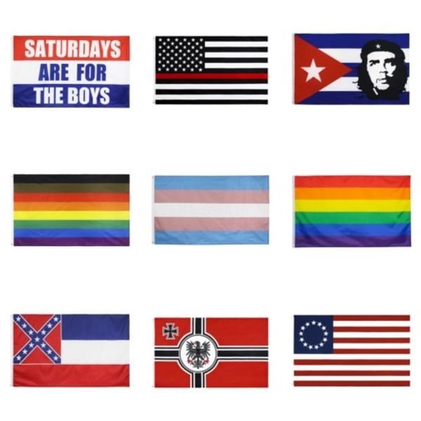 

trump biden 2020 garden flag 45*30cm letters print flags usa american stars stripes flags president general election banner ljja4065#648