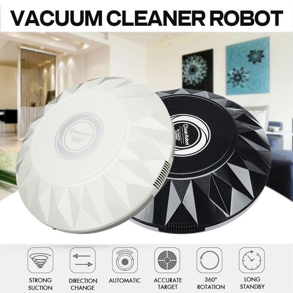 

rechargeable auto cleaning robot smart sweeping robot floor dirt dust hair automatic cleaner for home