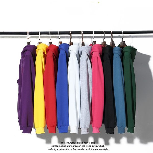 

mens loose sweatshirts men and women hoodies jacket black white colors size s - xxl