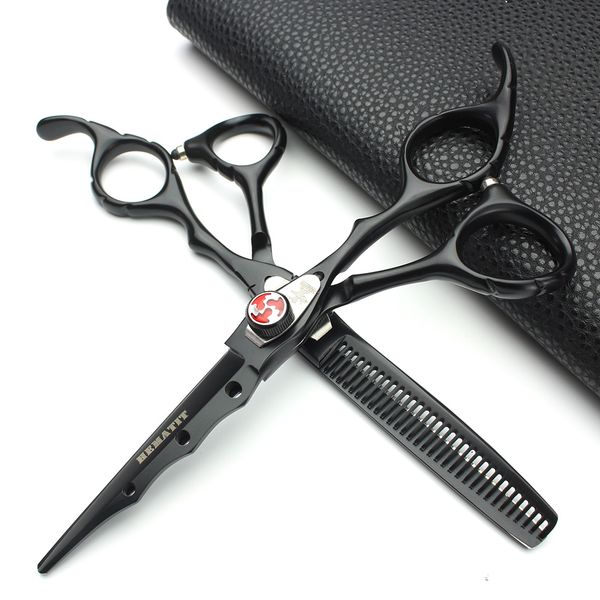 

hairdressing scissors for salon 6 inch black taps for hairdressing professional modeling tools set of scissors